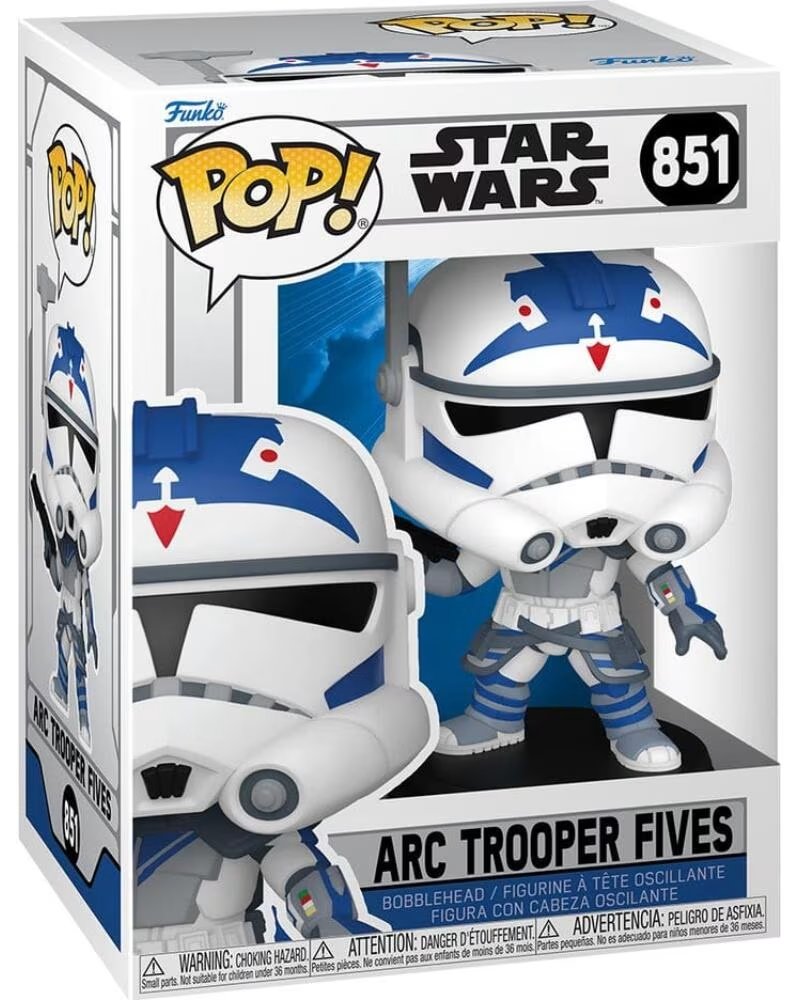 FUNKO pop star wars arc trooper fives
