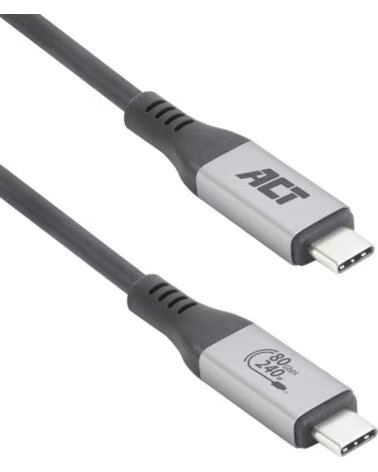 ACT CONNECTIVITY Cable usb - c usb 4 0 80gbps 240w usb - if 1 5m