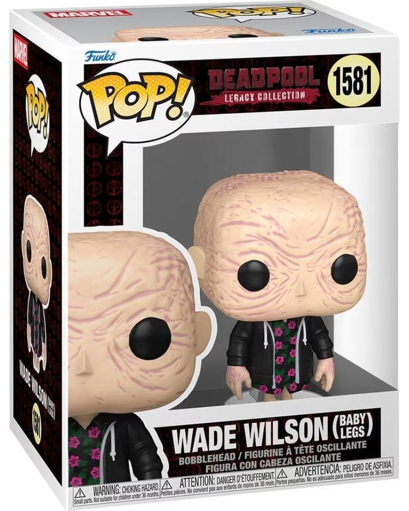 FUNKO pop marvel deadpool wade wilson w - baby legs