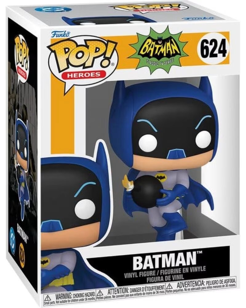 FUNKO pop heroes batman 66 s2 - batman w - bomb