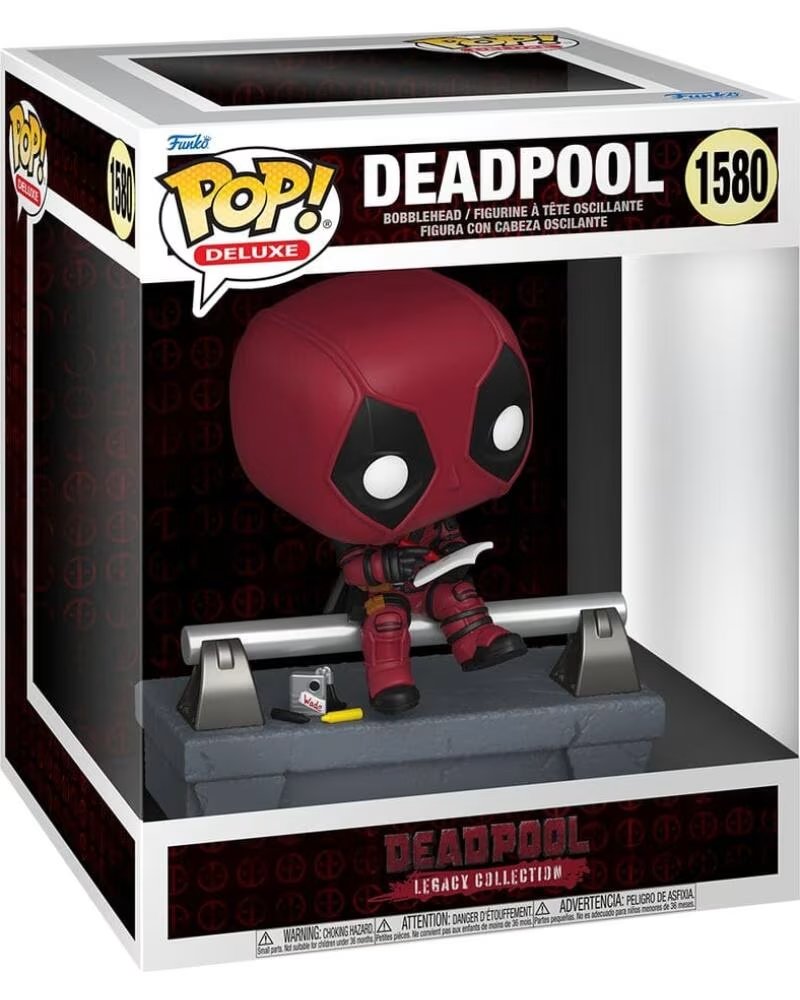 FUNKO pop deluxe marvel deadpool deadpool on bridge