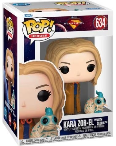 FUNKO pop movie supergirl kara zor - el with cedric