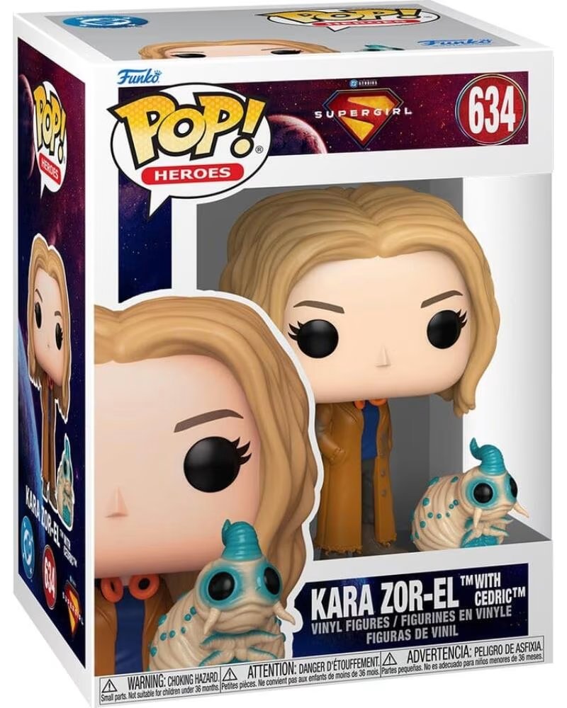 FUNKO pop movie supergirl kara zor - el with cedric