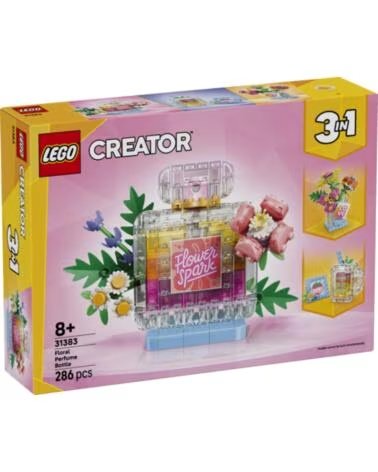 LEGO frasco decorativo de perfume