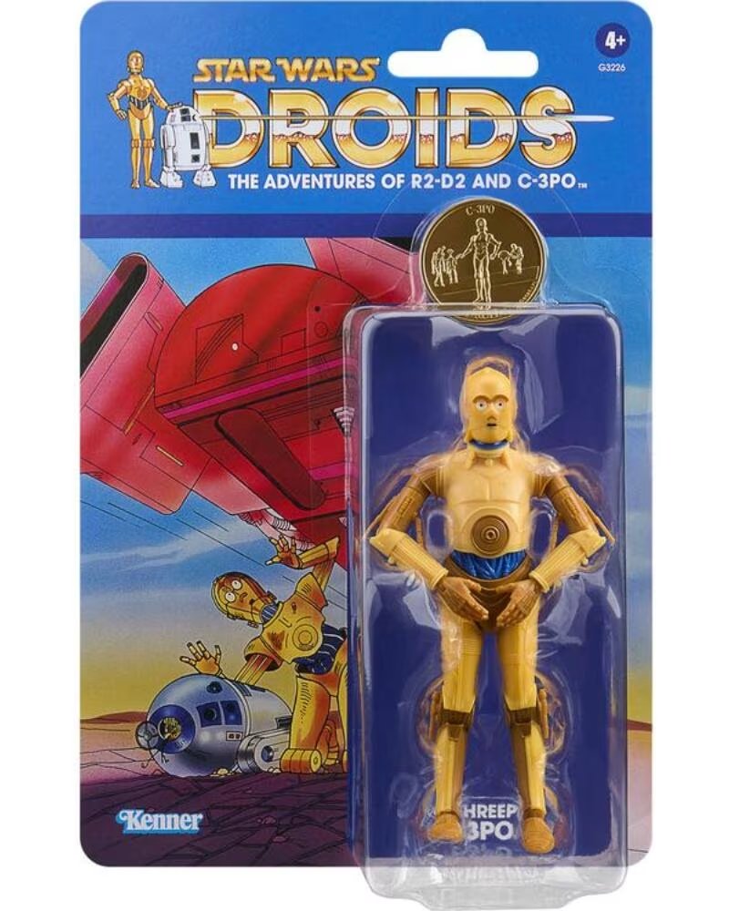 HASBRO Figura star wars droids the adventures ofr2 - d2 and c - 3po