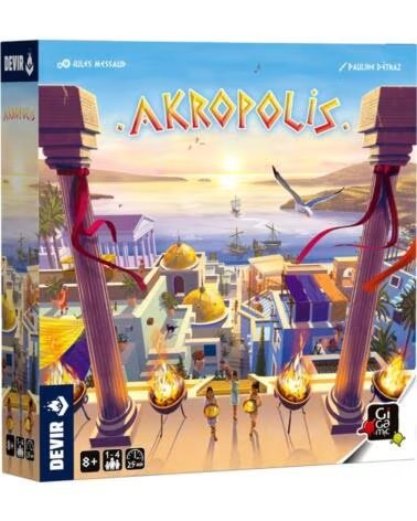 DEVIR Juego de mesa akropolis