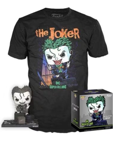 FUNKO pop dc comics dc jim lee joker camiseta talla l