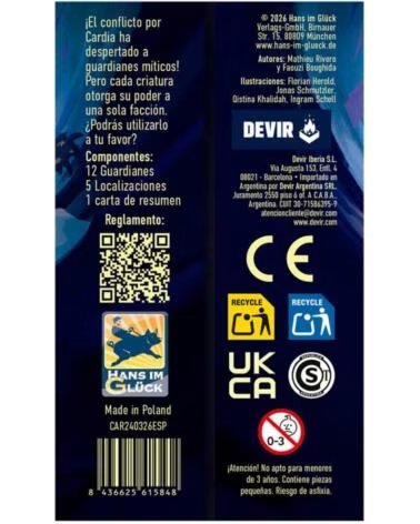 DEVIR Cardia expansion guardianes de la naturaleza