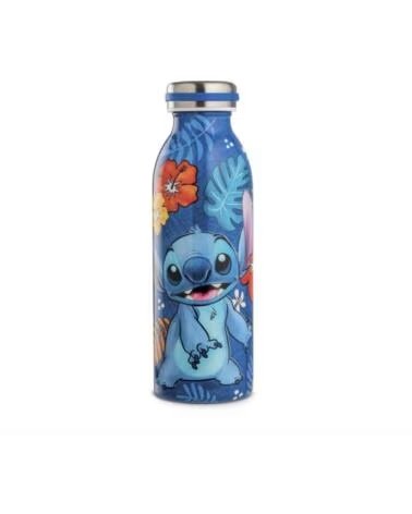 ENESCO Botella de agua stitch azul 500 ml