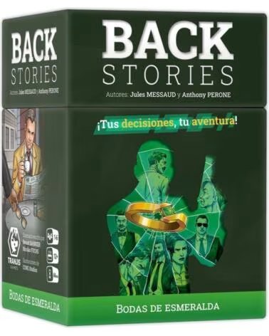 TRANJIS GAMES SL Juego de mesa back stories 2 - bodas de esmeralda