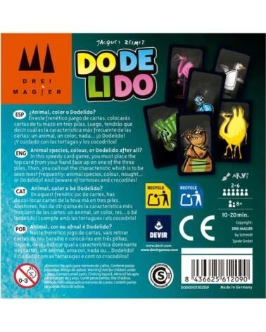 DEVIR Juego de mesa dodelido