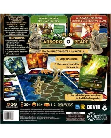 DEVIR Juego de mesa dragon eclipse mystling academy - peare contra arboro