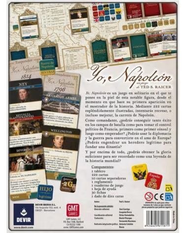 DEVIR Juego de mesa yo - napoleon