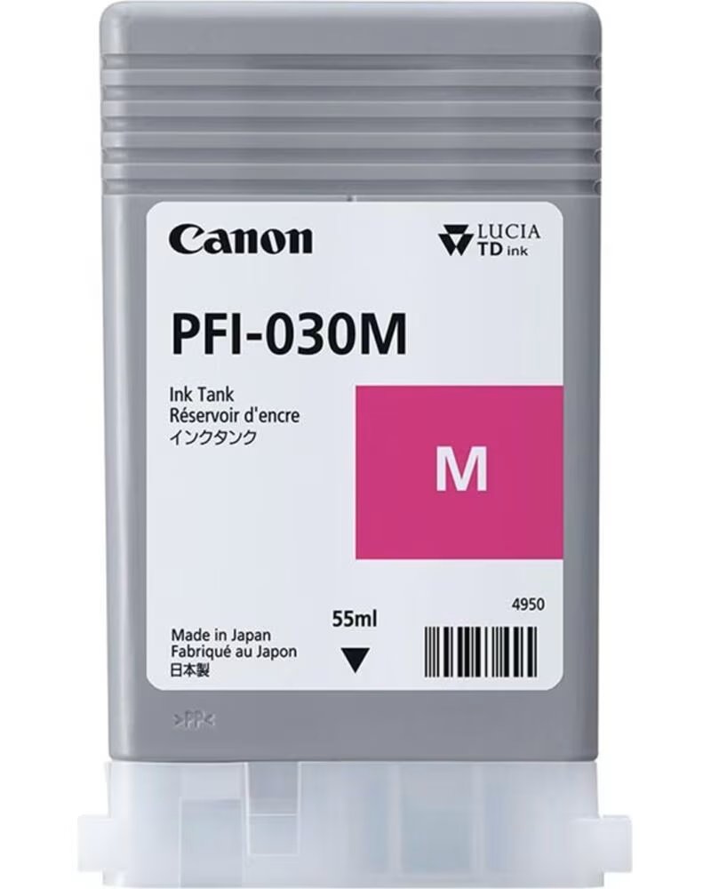 CANON Cartucho pfi - 030 magenta ta - 20ta - 20 mfp l24eita - 30ta - 30 mfp l36ei