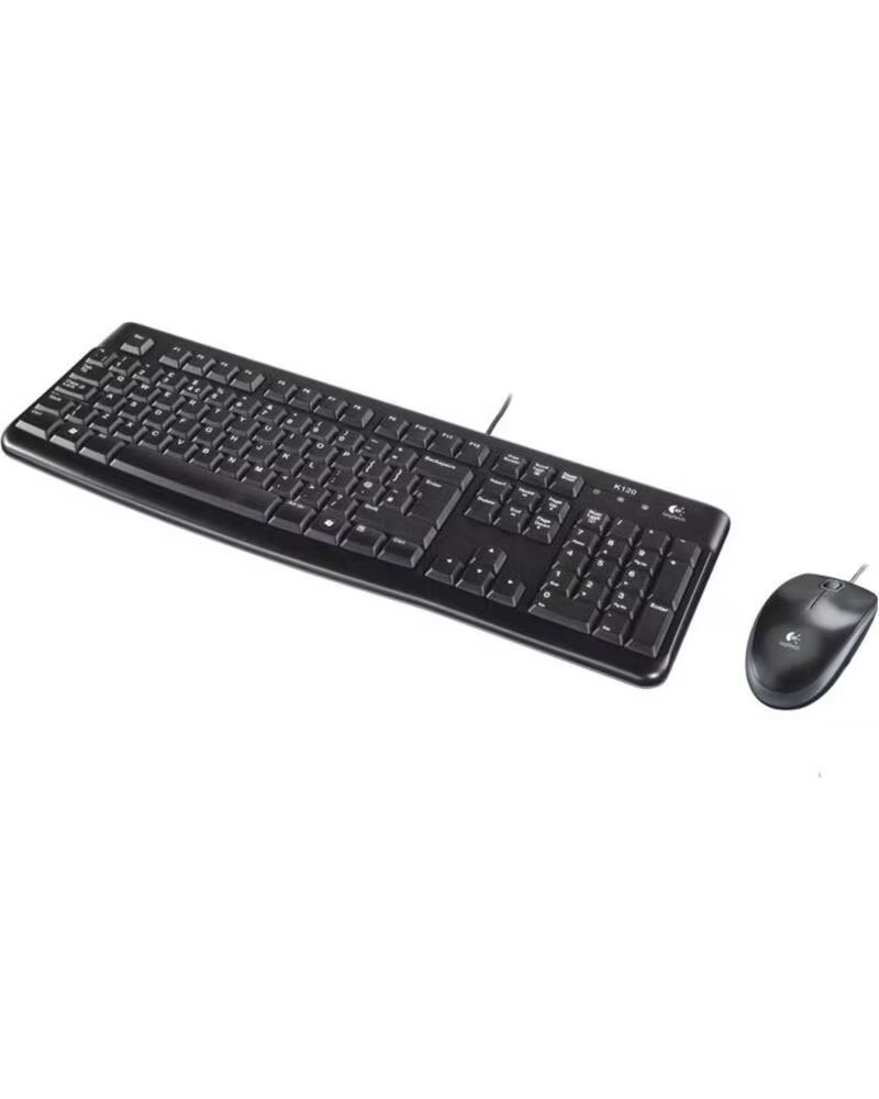 LOGITECH Teclado mouse mk120 optico usb 2 0 negro portugues