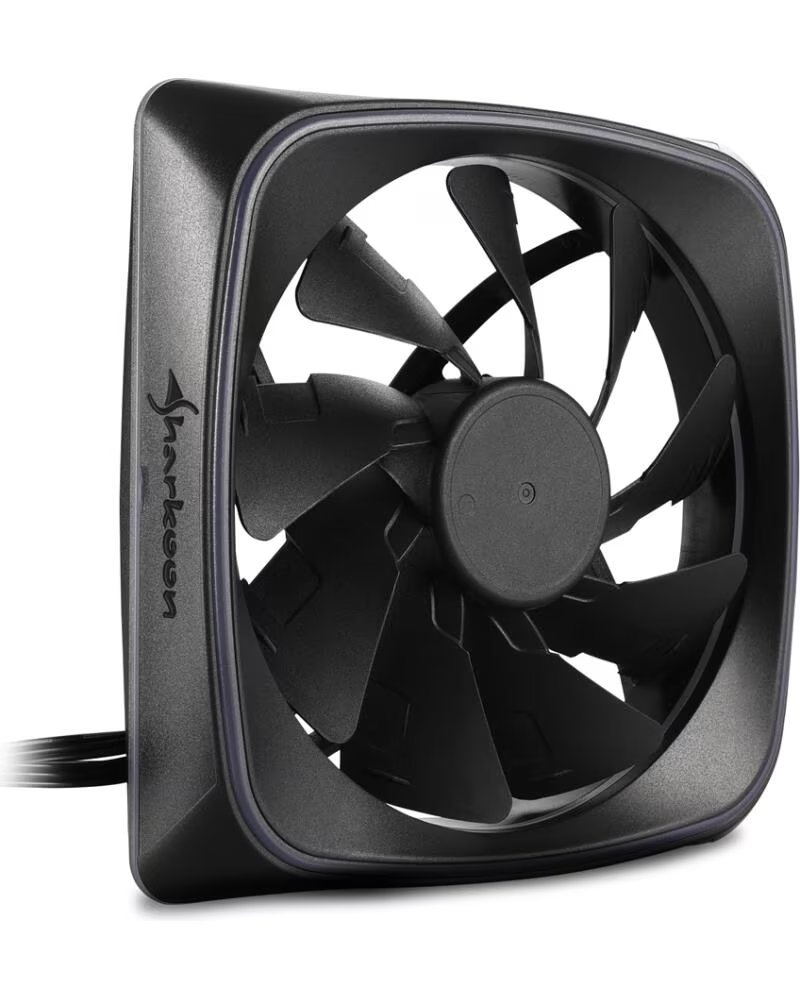 SHARKOON Ventilador caja shark lights fan 120x120x 25 mm rgb led