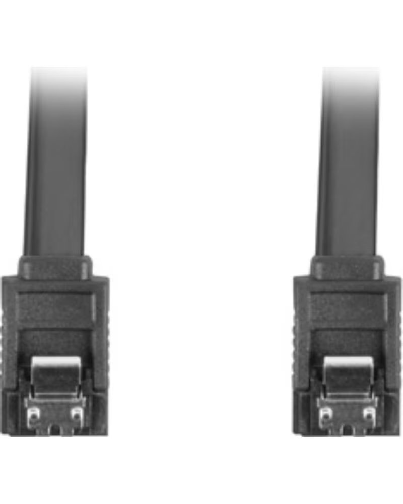 LANBERG Cable sata iii 6gb - s hembra hembra clip metal 0 5m rojo
