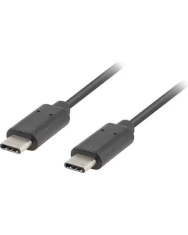 LANBERG Cable 2 0 usb tipo c macho - usb tipo c macho 1m negro