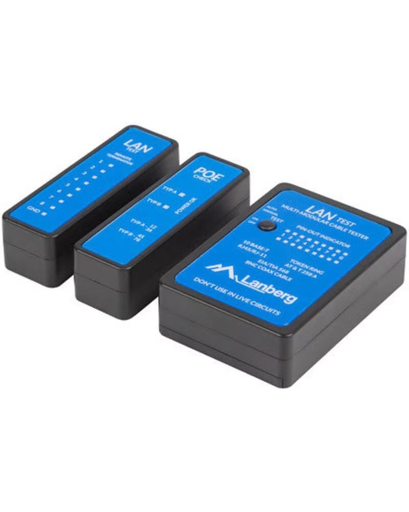 LANBERG Tester poe cable rj45 rj12 rj11 coaxial