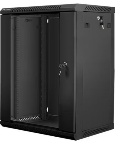 LANBERG Armario rack 15u 600x450x769 auto ensamblado 19 pulgadas hasta 60 kg negro