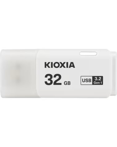 KIOXIA Memoria usb 3 2 32gb u301 blanco