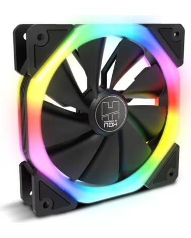 NOX Ventilador caja hummer s - fan 1200mm dual ring argb