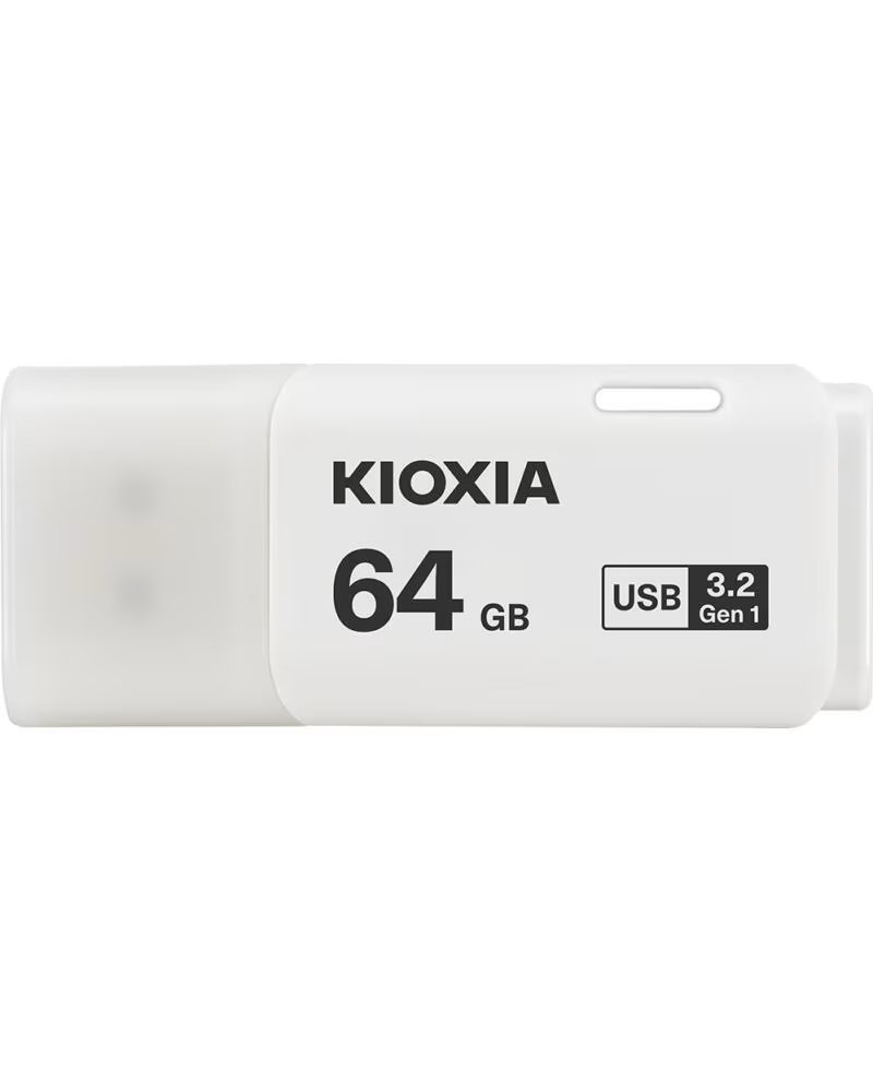 KIOXIA Memoria usb 3 2 64gb u301 blanco
