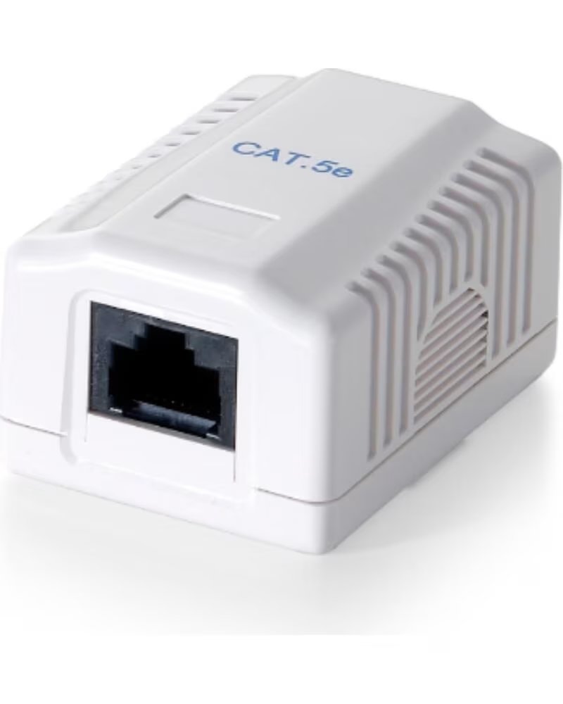 EQUIP Roseta de superficie categoria 5e hembra rj45