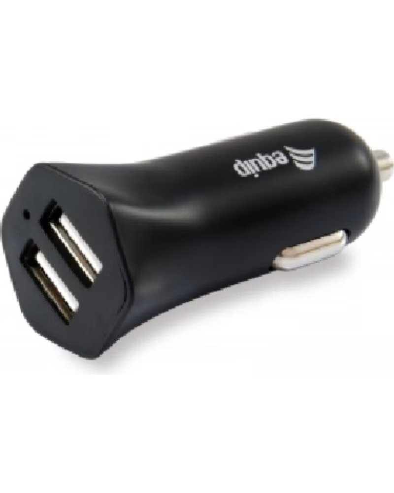 EQUIP Cargador life 5v 2xusb para coche 12 - 24v 2 4a 12w