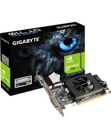 GIGABYTE Tarjeta grafica gt 710 2gb ddr3