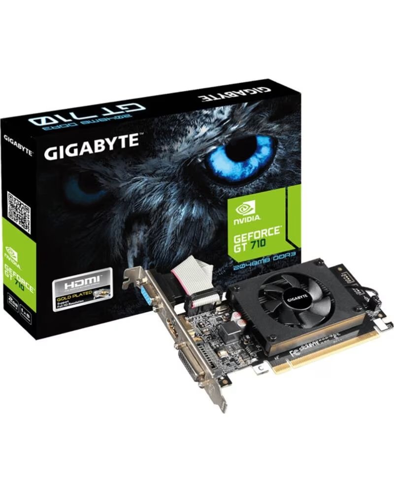 GIGABYTE Tarjeta grafica gt 710 2gb ddr3