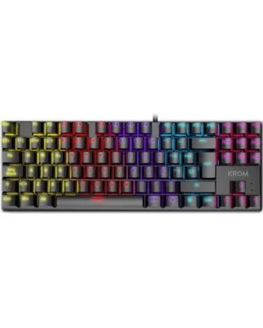 KROM Teclado Gaming Mecanico Kasic TKL- Negro