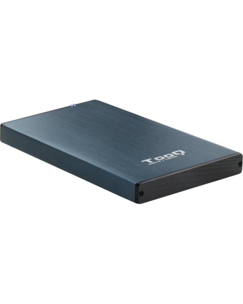 TOOQ Caja externa tqe - 2527pb 2 5 pulgadas 9 -5 mm sata usb 3 0 - 3 1 azul