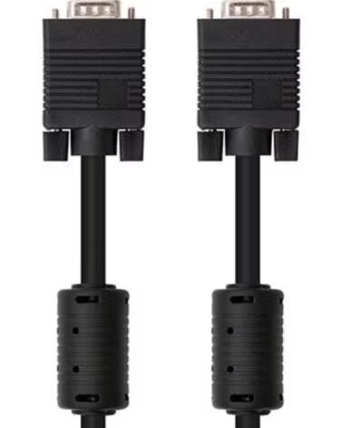 NANO CABLE Cable nanocable con ferrita svga hdb15 - m - hdb15 - m nanocable 10m - macho a macho