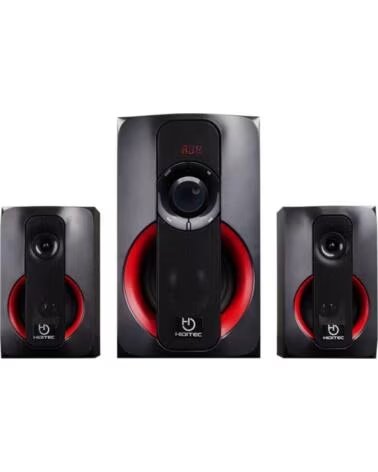 HIDITEC Altavoces 2 1 multimedia h400 80w bluetooth usb sd radio