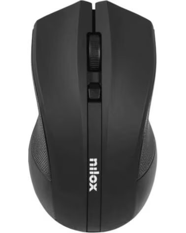 NILOX Mouse raton mowi1001 wireless inalambrico 1600 dpi negro