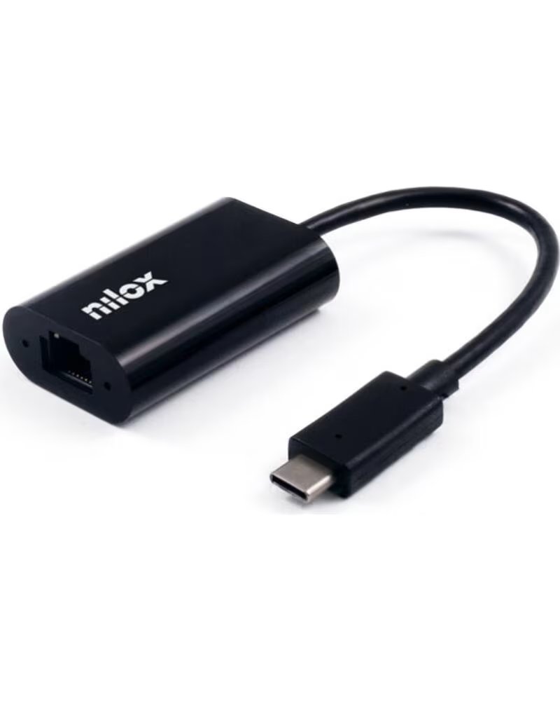 NILOX Cable adaptador usb tipo c a ethernet macho - hembra