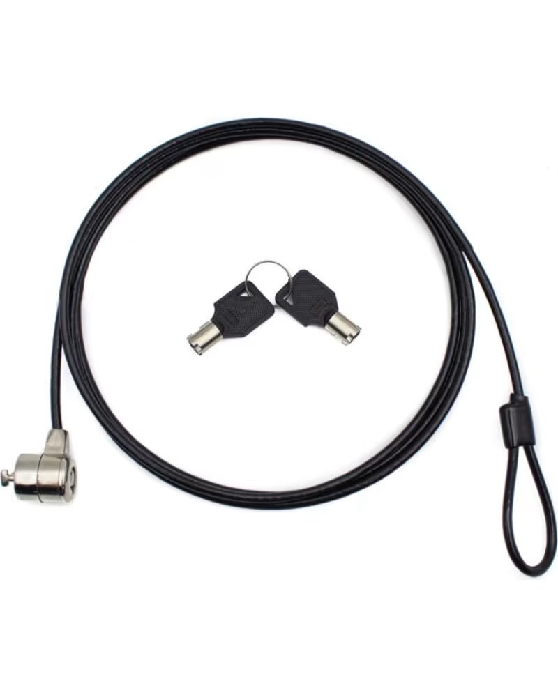 NILOX Cable seguridad para portatil con llave 1 8m