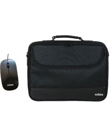 NILOX Maletin duro mouse raton para portatil 15 6 pulgadas negro