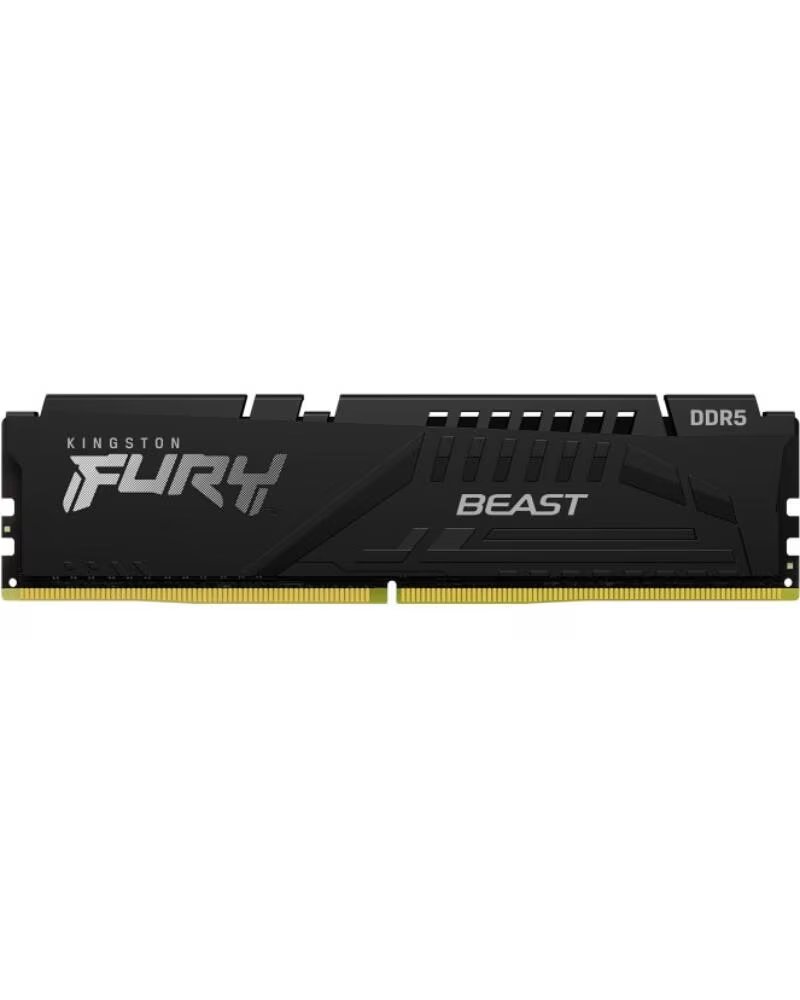 KINGSTON Memoria RAM FURY Beast 16GB- DDR5- 5200MHz- 1 1V- CL38- DIMM