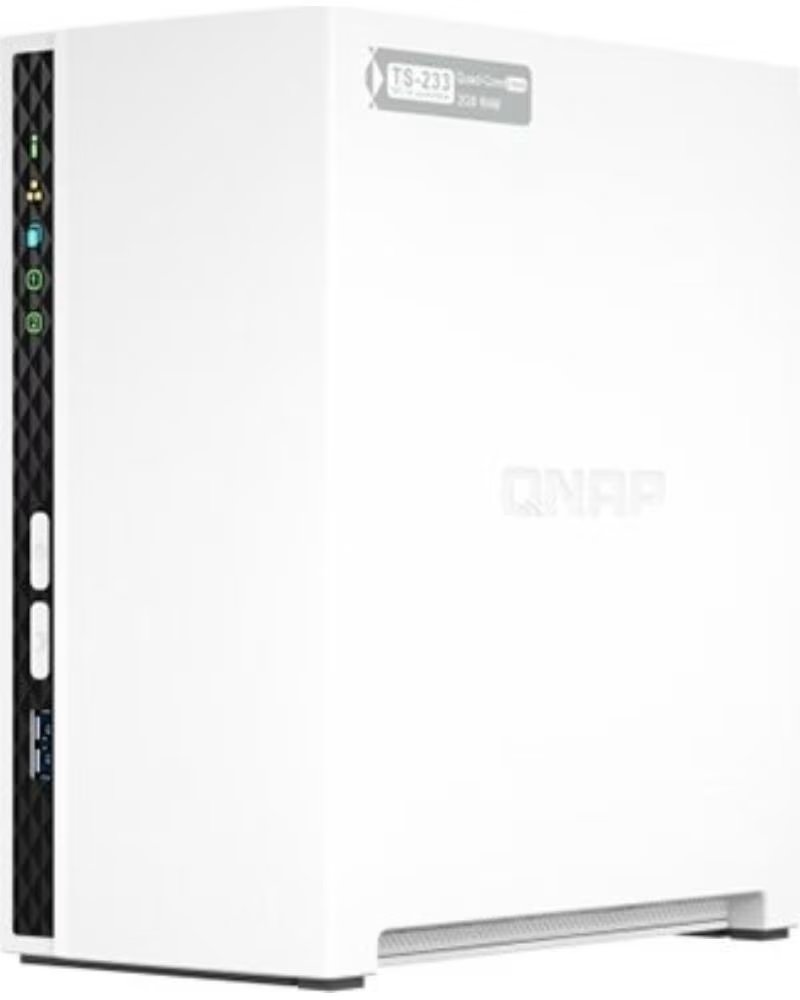 QNAP Servidor nas ts - 233 2 bahias 2gb gigabit ethernet