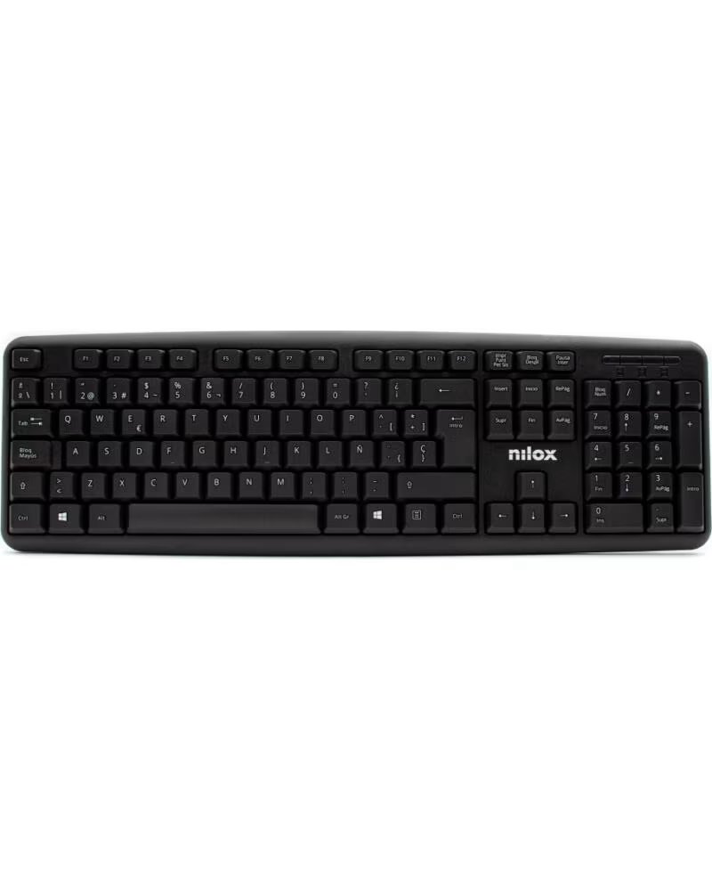 NILOX Teclado usb negro