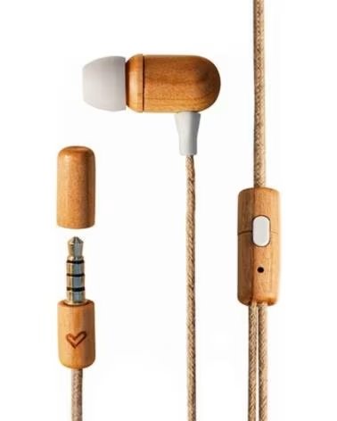 ENERGY SISTEM Auriculares micro eco cherry wood eco cherry wood - jack 3 5mm - 20hz - cable 120cm