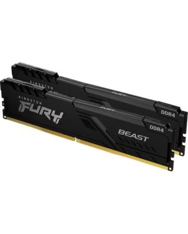 KINGSTON Memoria ram ddr4 64gb 2 x 32gb - 3200mhz - pc4 25600 - fury beast - negro