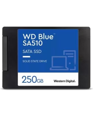 WESTERN DIGITAL WD Disco duro interno ssd wd western digital blue wds250g3b0a 250gb 2,5 pulgadas sata 3