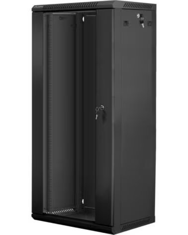 LANBERG Armario rack 27u 600 x 450 19 pulgadas carga maxima 60kg negro