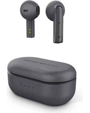 ENERGY SISTEM Auriculares micro style 4 grafito bluetooth 5 0 - hasta 25h - mic integrado - usb - c