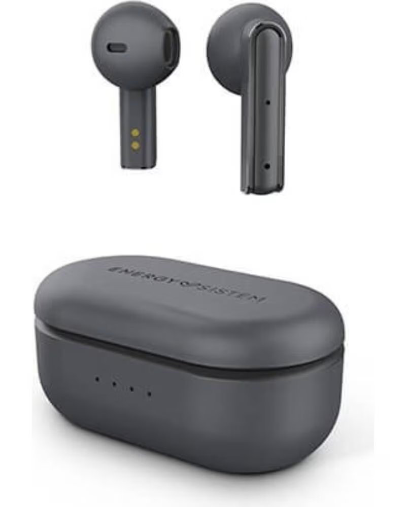 ENERGY SISTEM Auriculares micro style 4 grafito bluetooth 5 0 - hasta 25h - mic integrado - usb - c