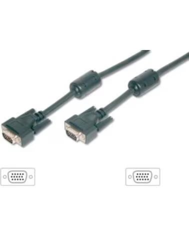 EQUIP Cable svga 3coax macho - macho con ferritas - 15m