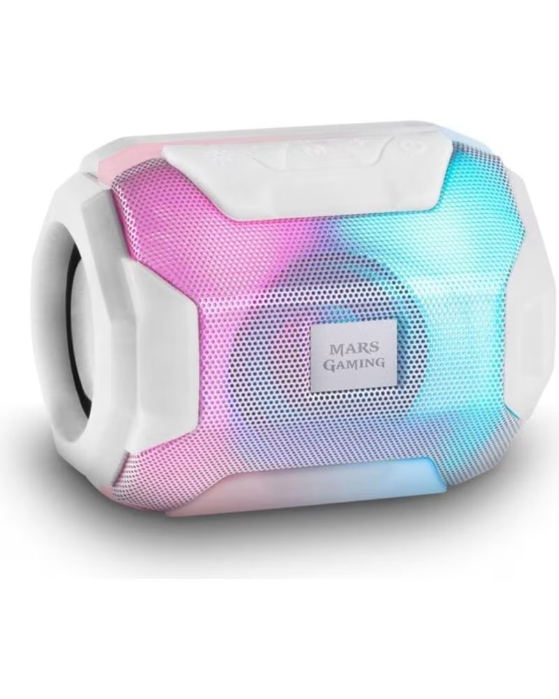 MARS GAMING ALTOPARLANTE MSBAXW BLUETOOTH 10W BIANCO